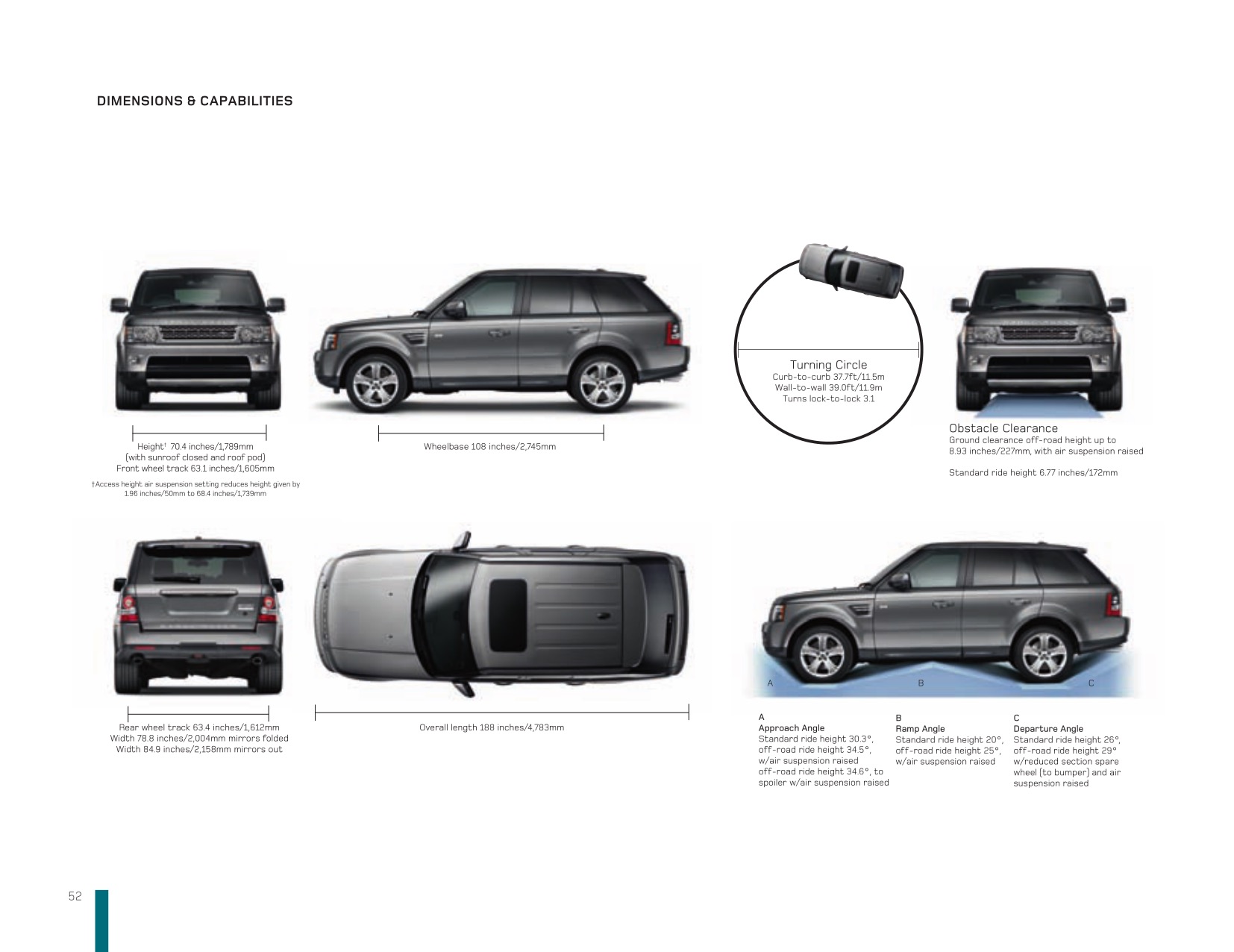 2011 Range Rover Sport Brochure Page 44